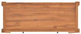 Móvel de TV 100x40x45 cm madeira de teca