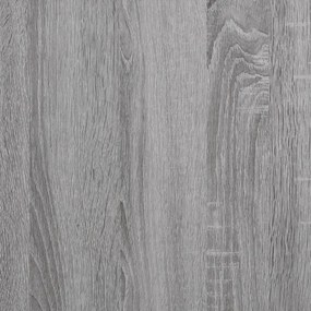 Sapateira 80x35,5x180 cm derivados de madeira cinzento sonoma