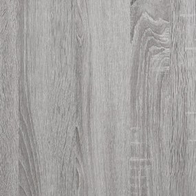 Carrinho de cozinha 60x45x80 cm derivados madeira cinza sonoma