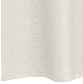 Cortinas com cortinas 2 pcs Creme 140 x 175 cm Poliéster