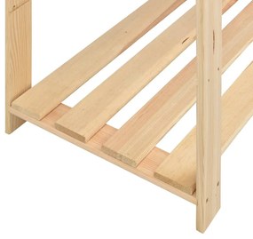 10 unidades arrumação 5 prateleiras 170x38x170cm pinho 500 kg