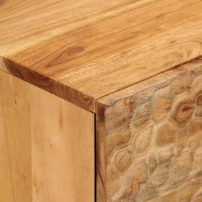 Móvel de apoio 80x33x75 cm madeira de acácia maciça
