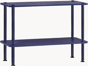 Estante de metal com prateleiras de madeira Teidi