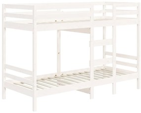 Beliche 90x190 cm madeira de pinho maciça branco