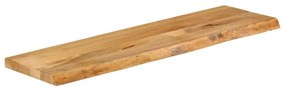 Tampo de mesa c/ borda viva 100x20x3,8 cm mangueira maciça