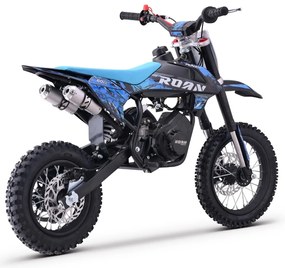 MINI MOTO PARA CRIANÇAS MINICROSS gasolina 60cc Roan RXT 12"/10" AZUL