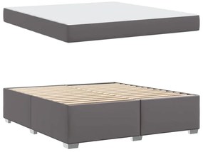Estrutura da Cama Outros Cinzeto 180 x 200 cm Couro sintético