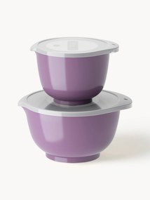 Taças de mistura com tampas Margarethe, conjunto de 4