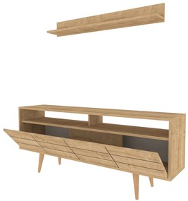 Móvel TV Ola – Safira – 160 cm x 35 cm x 64,5 cm