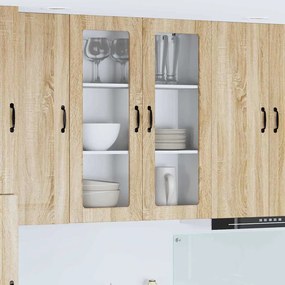 vidaXL Armário de Cozinha Carvalho Sonoma 80 x 31 x 100 cm