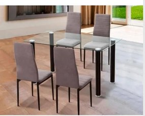Conjunto Mesa + 4 cadeiras Yuri