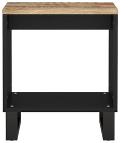 Mesa centro 40x31x46 cm madeira mangueira maciça/deriv. madeira
