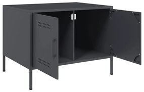 Mesa de centro 68x50x50,5 cm aço antracite