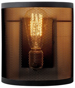 Aplique de Parede Amasra – Preto – 20 cm