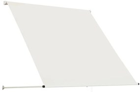 Toldo retrátil 100x150 cm creme