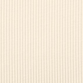 Poltrona 55 cm tecido corduroy creme