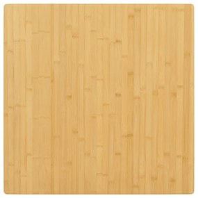 Tampo de mesa 90x90x2,5 cm bambu