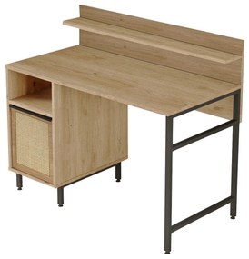 Secretária ON16 – Walnut Oak – 120 cm x 99,8 cm x 54,05 cm