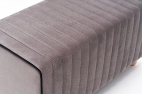 Pouffe Mabel – Mink – 80x40x40 cm