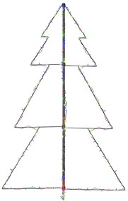 Árvore de Natal em cone 200 LEDs 98x150 cm interior e exterior
