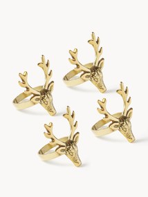 Argolas para guardanapos Deer, conjunto de 4