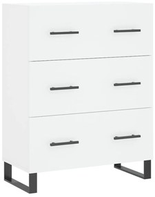 Armário alto 69,5x34x180 cm derivados de madeira branco