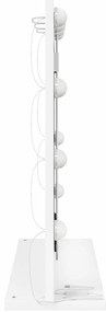Espelho de Maquilhagem com Luzes LED Branco 60x55x18 cm