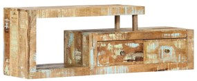 vidaXL Móvel de TV 120x30x40 cm madeira recuperada maciça