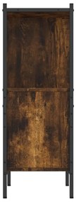 Estante 72x28x77,5 cm derivados de madeira carvalho fumado