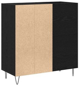 Armário de Registros Carvalho Preto 84.5x38x90 cm Madeira Engenhariada
