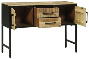 Sideboard vidaXL 100x35x70 cm Madeira Sólida de Mangueira