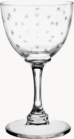 Copos de licor em cristal artesanal Stars, conjunto de 6