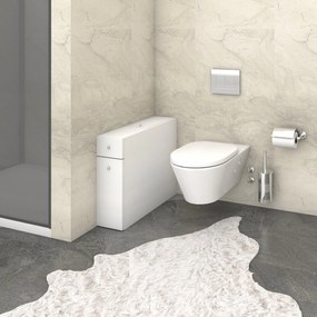 Armário de Casa de Banho Smart – Branco – 20x55x60 cm