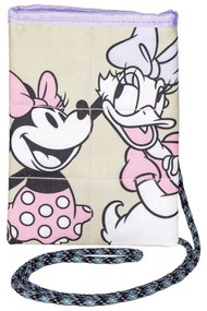 Bolsa Minnie Mouse 13 X 18 X 1 cm Cor de Rosa