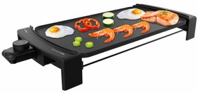Grelhador eléctrico Tasty&Grill 3000 BlackWater. 2600 W, resistência em forma de M, termóstato regulável, lavável na máquina de lavar loiça, sem PFOA