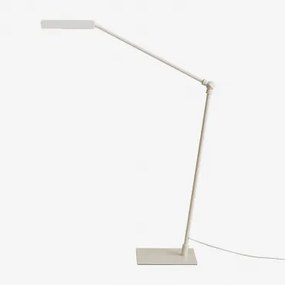 Candeeiro De Mesa Led Em Metal Valtyn Branco - Sklum