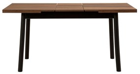 Conjunto de Mesa de Jantar Extensível Oliver – Preto – Mesa: 120x77x75