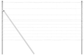 Cerca de Campo 1,2x50 m de Aço Galvanizado