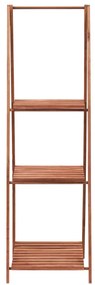 Suporte para plantas madeira de cedro 45x40x145 cm