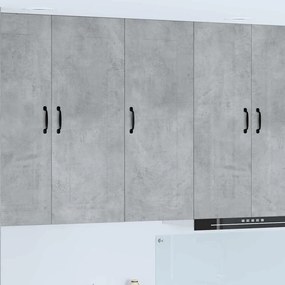 vidaXL Armário de Cozinha Cinzento 40 x 31 x 100 cm Madeira processada