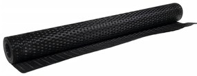 Tela de varanda 300x80 cm vime PE preto
