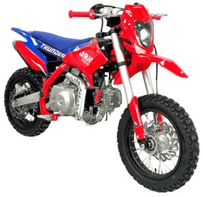 MINI MOTO Crianças MINICROSS Gasolina automática 90cc Apollo Thunder Vermelha