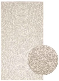 Tapete ZIZUR creme 80x150cm aspeto de juta interior e exterior