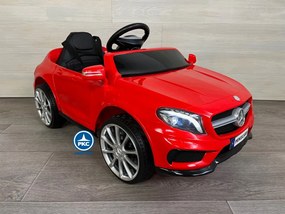 Carro eletrico crianças Mercedes AMG GLA45 12V 2.4G Vermelho