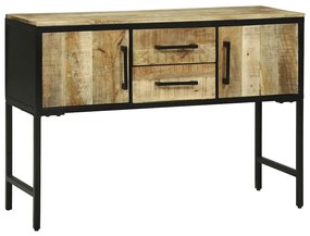 Sideboard vidaXL 100x35x70 cm Madeira Sólida de Mangueira