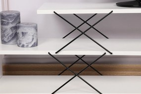 Móvel de TV Zigzag – Branco – 120 cm x 40 cm x 30 cm