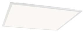 Painel LED para teto modular branco quadrado regulável em Kelvin - Pawel Moderno