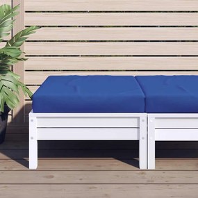 Almofadão p/ móveis de paletes 60x60x9,5 cm tecido oxford azul