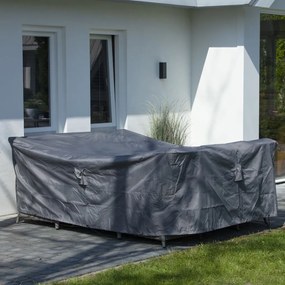 Cobertura para lounge de exterior 210x200x70 cm cinzento