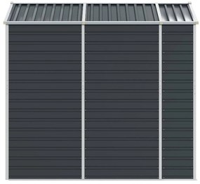 Abrigo de jardim 191x215x198 cm aço galvanizado antracite
